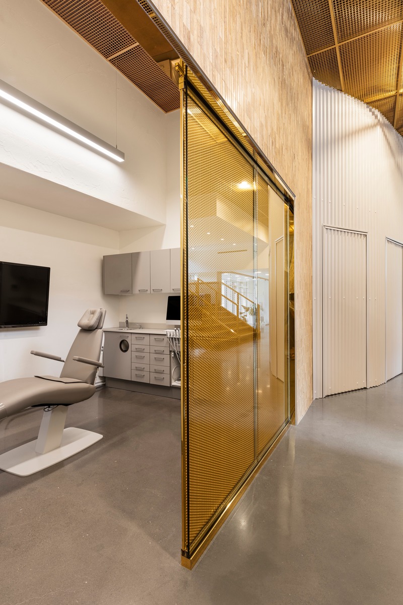 Dossier de presse | 3252-02 - Communiqué de presse | Go Orthodontistes Downtown Flagship - Natasha Thorpe Design - Design d’intérieur commercial - Crédit photo : Maxime Brouillet
