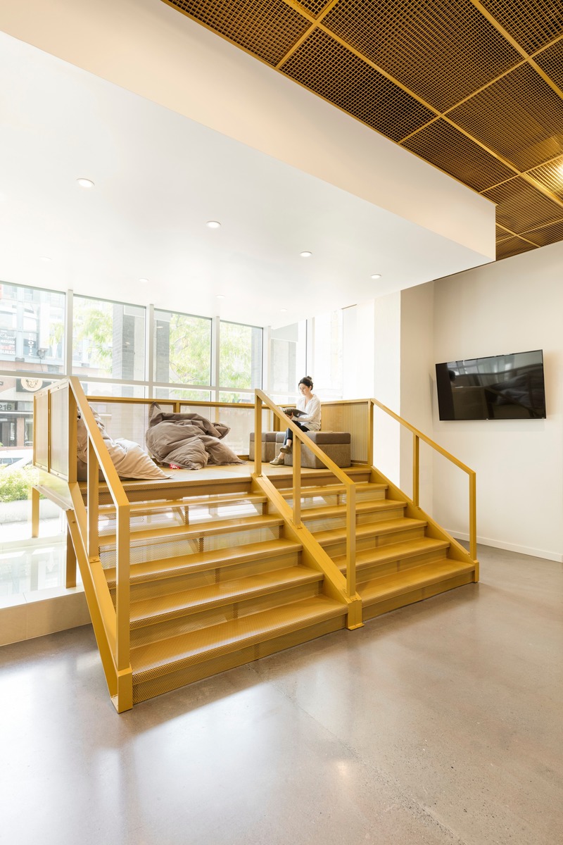 Dossier de presse | 3252-02 - Communiqué de presse | Go Orthodontistes Downtown Flagship - Natasha Thorpe Design - Design d’intérieur commercial - Crédit photo : Maxime Brouillet
