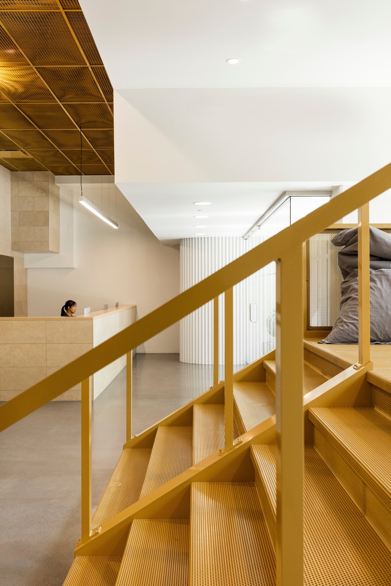 Dossier de presse | 3252-02 - Communiqué de presse | Go Orthodontistes Downtown Flagship - Natasha Thorpe Design - Design d’intérieur commercial - Crédit photo : Maxime Brouillet
