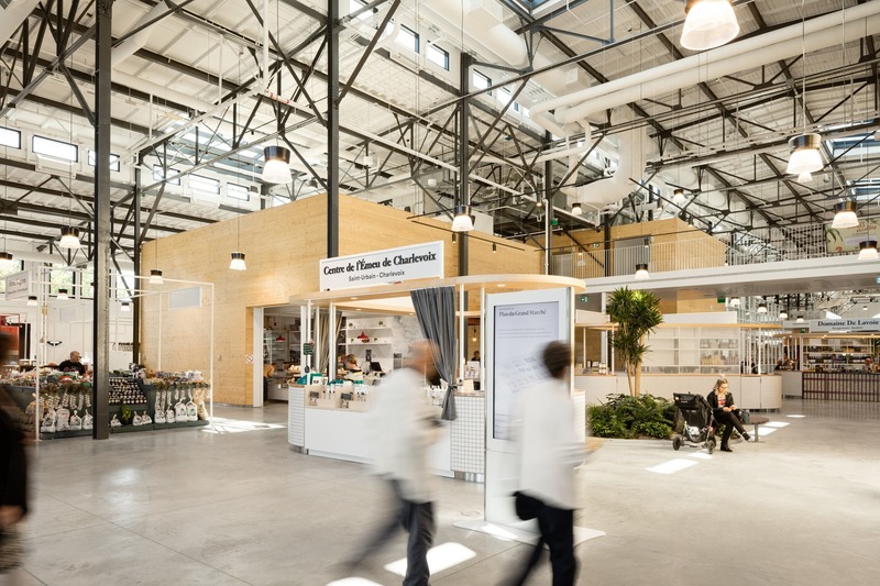 Dossier de presse | 647-06 - Communiqué de presse | Le Grand Marché - Bisson associés + Atelier Pierre Thibault - Architecture commerciale - Crédit photo : Maxime Brouillet