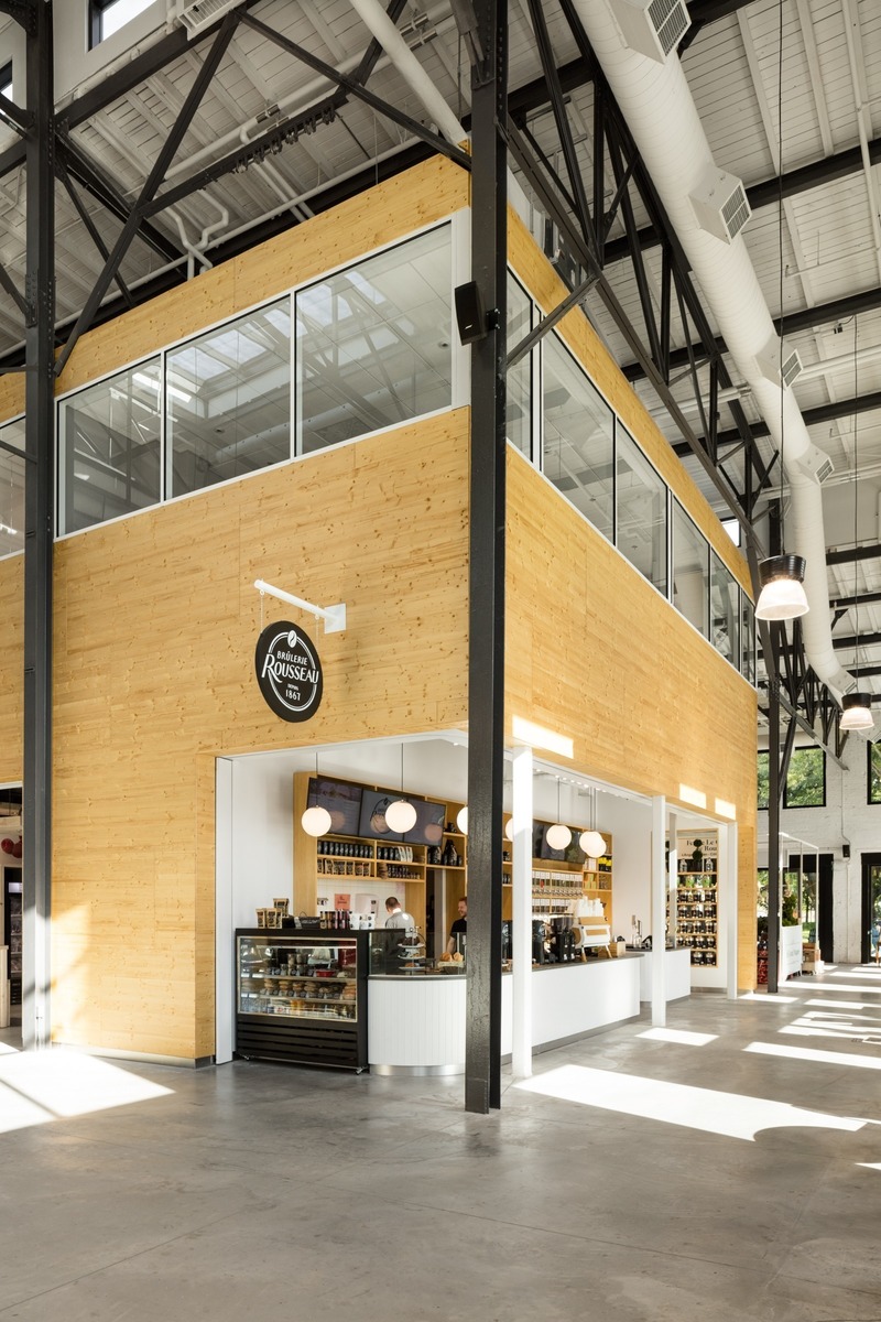 Dossier de presse | 647-06 - Communiqué de presse | Le Grand Marché - Bisson associés + Atelier Pierre Thibault - Architecture commerciale - Crédit photo : Maxime Brouillet