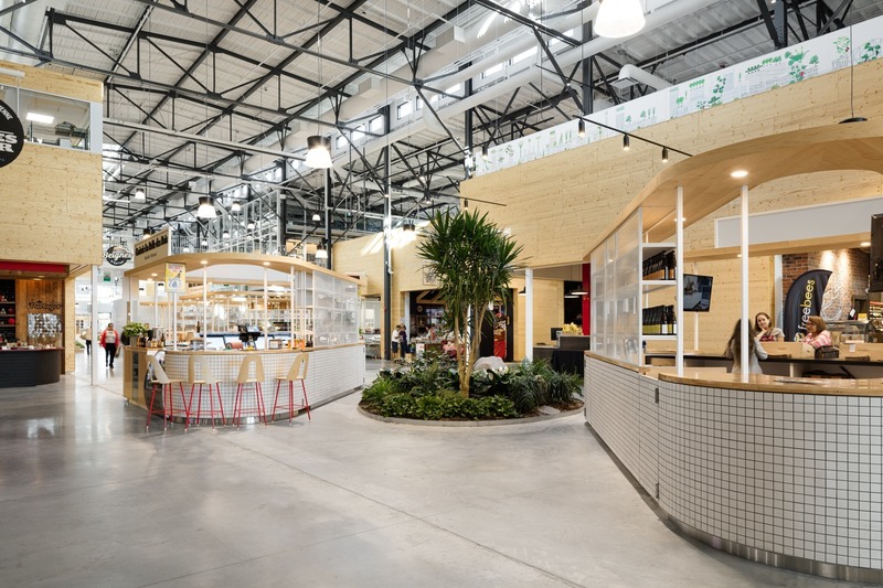 Dossier de presse | 647-06 - Communiqué de presse | Le Grand Marché - Bisson associés + Atelier Pierre Thibault - Architecture commerciale - Crédit photo : Maxime Brouillet