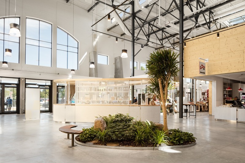 Dossier de presse | 647-06 - Communiqué de presse | Le Grand Marché - Bisson associés + Atelier Pierre Thibault - Architecture commerciale - Crédit photo : Maxime Brouillet