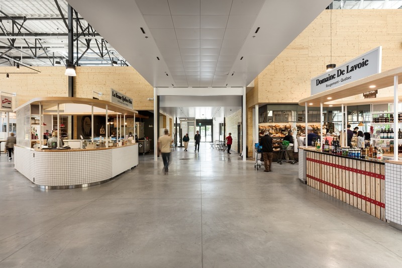 Dossier de presse | 647-06 - Communiqué de presse | Le Grand Marché - Bisson associés + Atelier Pierre Thibault - Architecture commerciale - Crédit photo : Maxime Brouillet