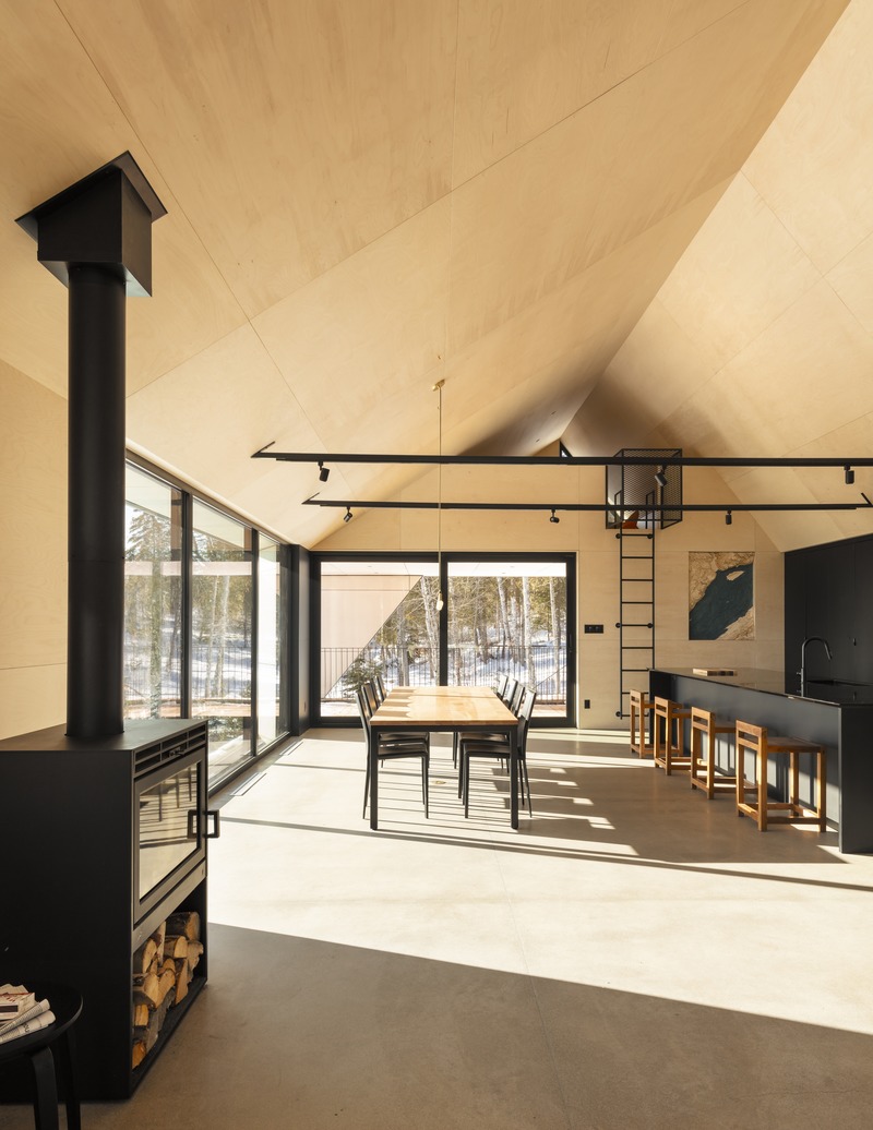 Dossier de presse | 1527-12 - Communiqué de presse | Cabine A - Bourgeois / Lechasseur architectes - Architecture résidentielle - Crédit photo : Maxime Brouillet