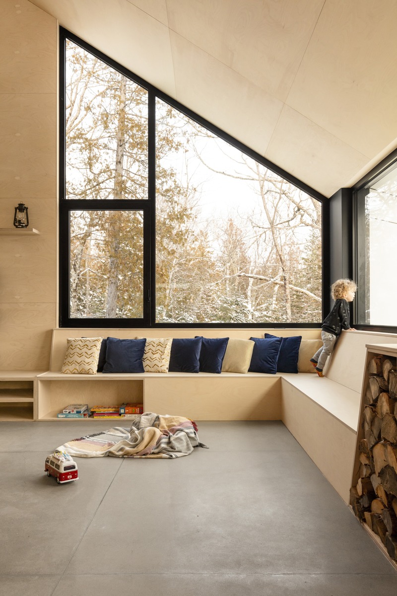 Dossier de presse | 1527-12 - Communiqué de presse | Cabine A - Bourgeois / Lechasseur architectes - Architecture résidentielle - Crédit photo : Maxime Brouillet