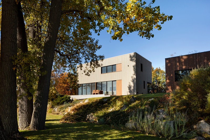 Dossier de presse | 2367-01 - Communiqué de presse | Résidence St-Ignace - Nathalie Thibodeau architecte - Architecture résidentielle - Crédit photo : Maxime Brouillet