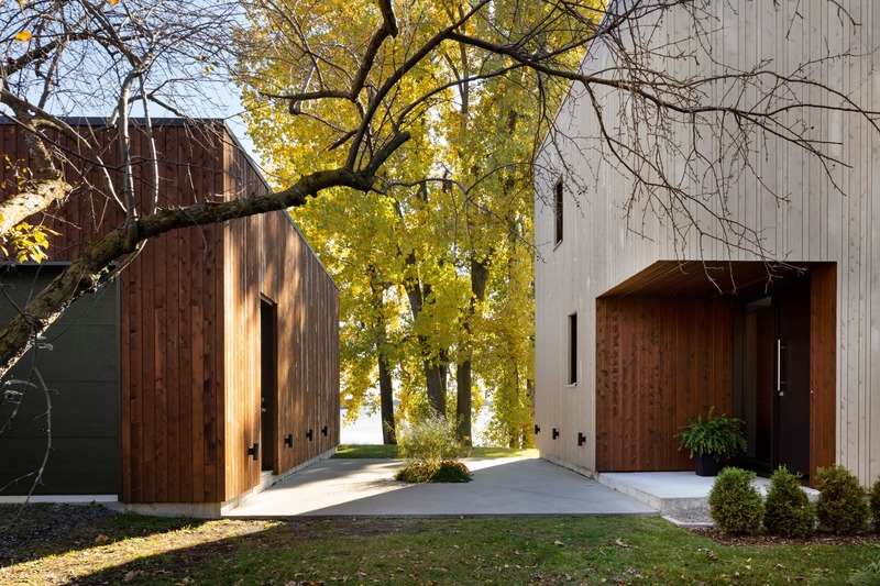 Dossier de presse | 2367-01 - Communiqué de presse | Résidence St-Ignace - Nathalie Thibodeau architecte - Architecture résidentielle - Crédit photo : Maxime Brouillet
