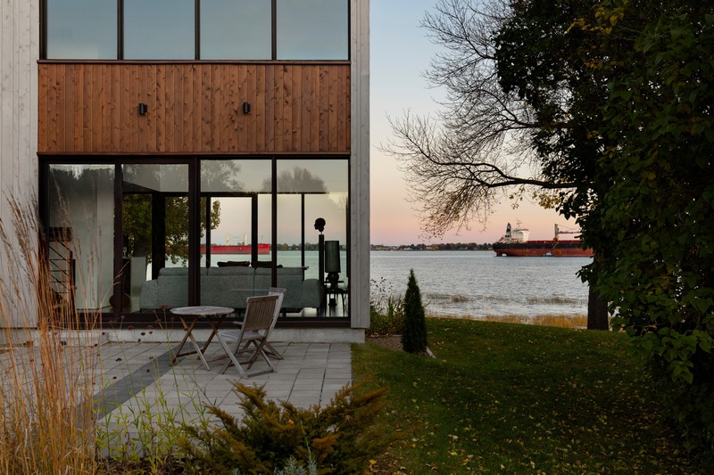 Dossier de presse | 2367-01 - Communiqué de presse | Résidence St-Ignace - Nathalie Thibodeau architecte - Architecture résidentielle - Crédit photo : Maxime Brouillet