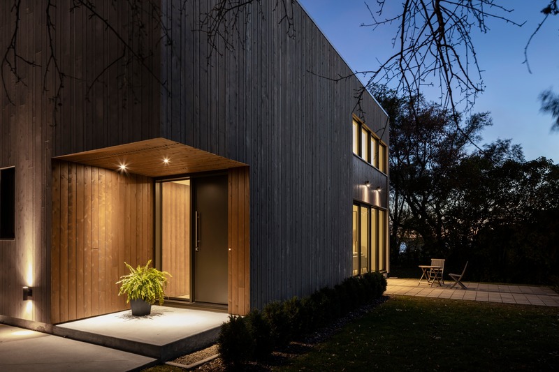 Dossier de presse | 2367-01 - Communiqué de presse | Résidence St-Ignace - Nathalie Thibodeau architecte - Architecture résidentielle - Crédit photo : Maxime Brouillet