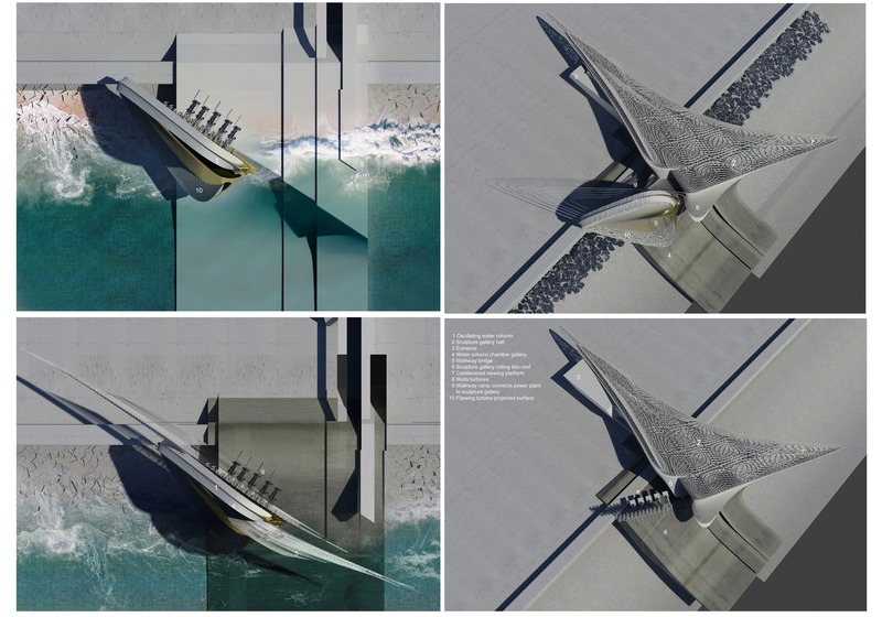 Press kit | 2121-14 - Press release | Hydroelectric sculpture gallery - Margot Krasojević Architecture - Industrial Architecture - Sequence plans of power plant gallery elements - Photo credit: Margot Krasojević