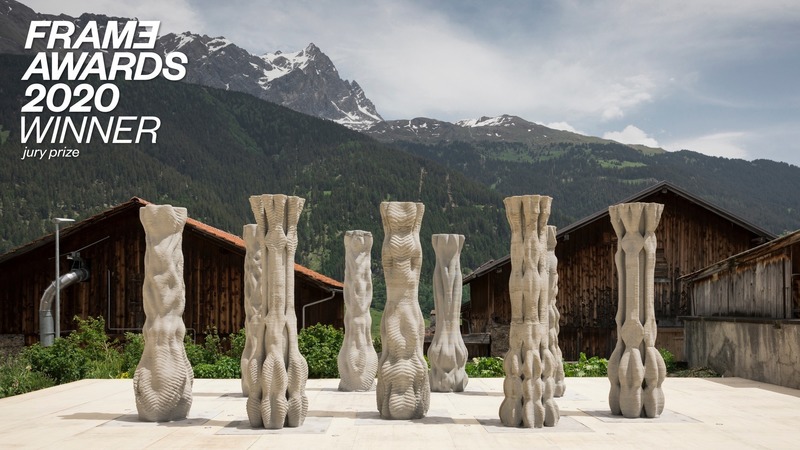 Dossier de presse | 3160-07 - Communiqué de presse | Frame Awards 2020 Winners Revealed - Frame - Concours - Concrete Choreography - Crédit photo : Digital Building Technologies, ETH Zürich and Physical Chemistry of Building Materials ETH Zürich