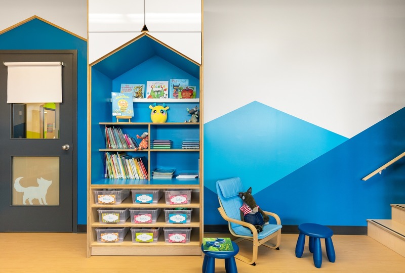 Press kit | 1299-07 - Press release | Bringing Nature Back Into The Classrooms - Taktik Design - Institutional Architecture - Child-friendly storage - Photo credit: Maxime Brouillet
