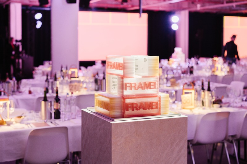 Press kit | 3780-01 - Press release | Inward Journey from Max Lam Designs Wins Frame awards - show flat of the year - Max Lam Designs - Residential Interior Design - The incredible trophies! - Photo credit: Frame Awards 2020