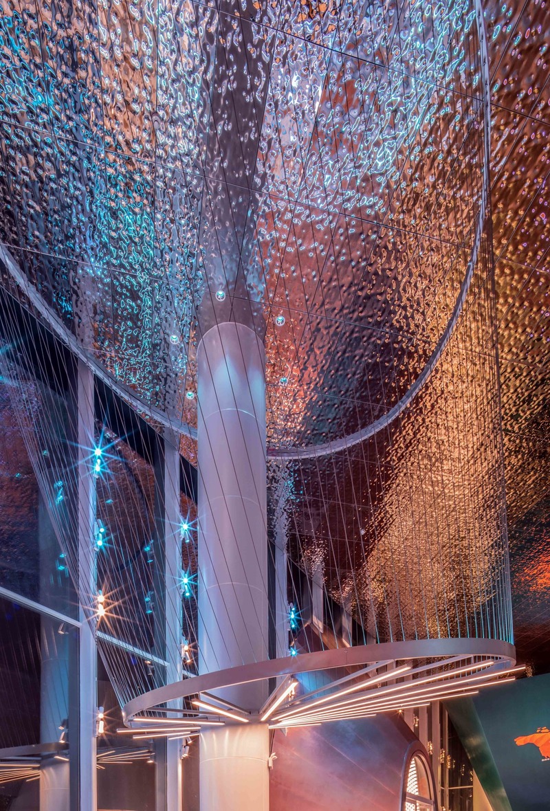 Press kit | 4698-01 - Press release | Heze Guangzhou Road No.1 - Beijing Puri Lighting Design Co.,LTD. - Lighting Design - <font style="vertical-align: inherit;"><font style="vertical-align: inherit;"> Reception Desk </font></font> - Photo credit:  Ligang Huang  