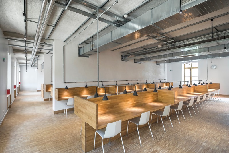 Dossier de presse | 3713-01 - Communiqué de presse | Université de Droit-Paris I, restructuration de la caserne Lourcine, Paris (13e) - ChartierDalix - Architecture institutionnelle - Crédit photo : Sergio Grazia