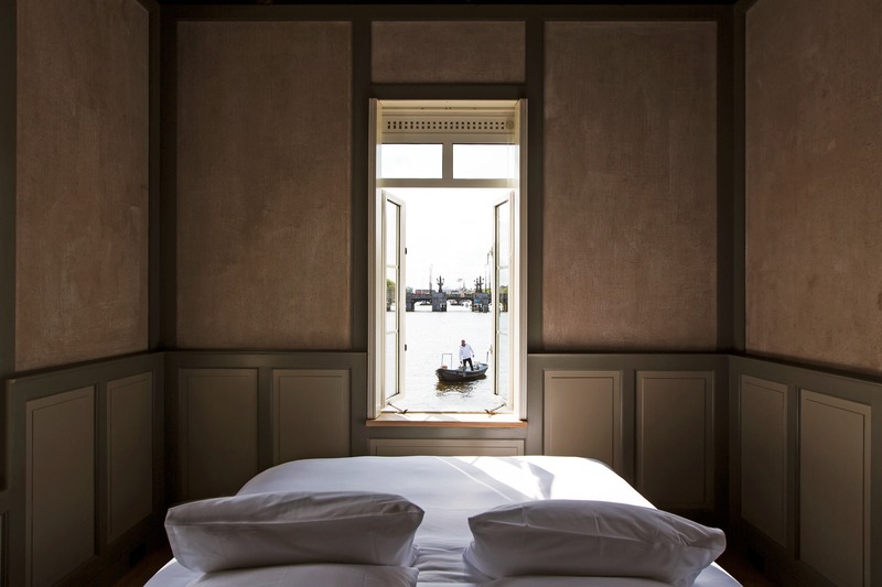 Press kit | 4710-01 - Press release | SWEETS hotel transforms Amsterdam’s former bridge houses into independent hotel rooms - SWEETS hotel - Commercial Interior Design - SWEETS hotel - 206. Amstelschutsluis - Photo credit: SWEETS hotel/Mirjam Bleeker