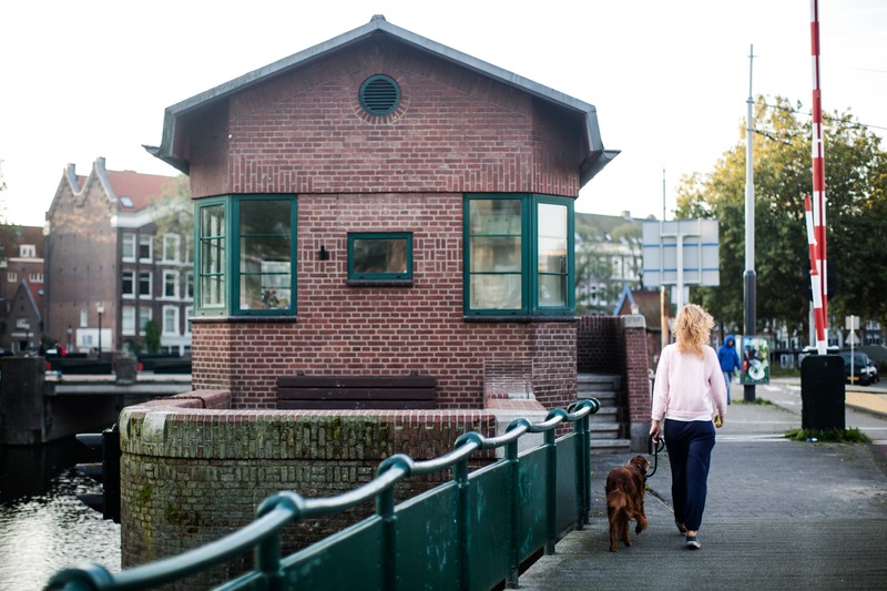 Press kit | 4710-01 - Press release | SWEETS hotel transforms Amsterdam’s former bridge houses into independent hotel rooms - SWEETS hotel - Commercial Interior Design - SWEETS hotel - 304. Kattenslootbrug - Photo credit: SWEETS hotel/Mirjam Bleeker