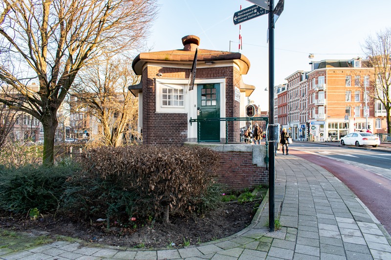 Press kit | 4710-01 - Press release | SWEETS hotel transforms Amsterdam’s former bridge houses into independent hotel rooms - SWEETS hotel - Commercial Interior Design - SWEETS hotel - 303. Willemsbrug - Photo credit: SWEETS hotel/Lotte Holterman