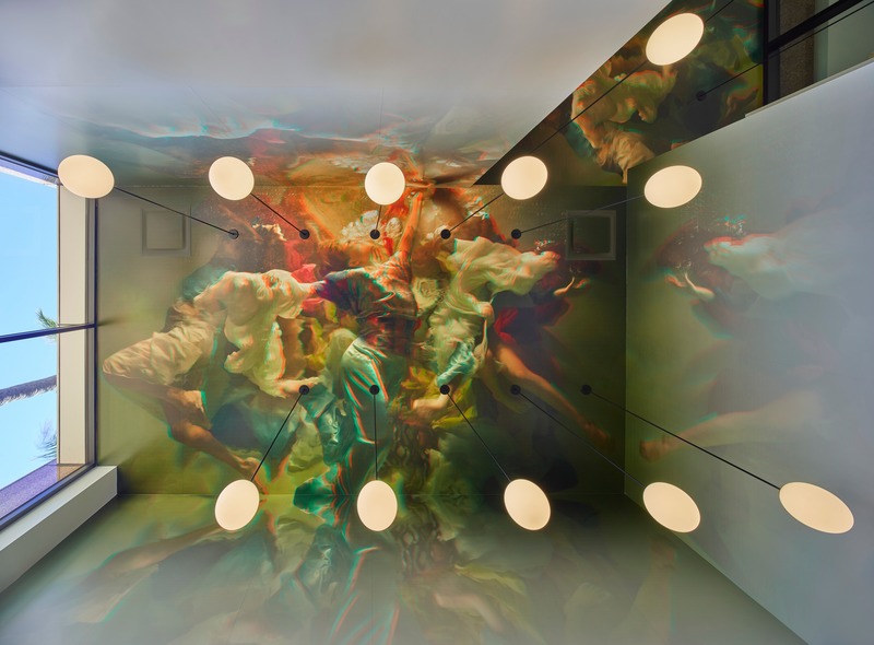 Dossier de presse | 4369-02 - Communiqué de presse | Stereoscope - Wick Architecture and Design - Design d’intérieur commercial - Stereoscope Ceiling - Crédit photo : Benny Chan