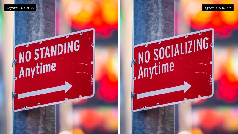 Press kit | 1456-10 - Press release | Street Signs For A Socially Distant Era - CannonDesign - Graphic Design - Photo credit: <p>Dylan Coonrad, Creative Director of CannonDesign</p><p><br></p>