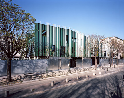 Dossier de presse | 1012-01 - Communiqué de presse | Groupe scolaire Lamoricière - archi5 - Design d’intérieur institutionnel - Crédit photo : Thomas Jorion
