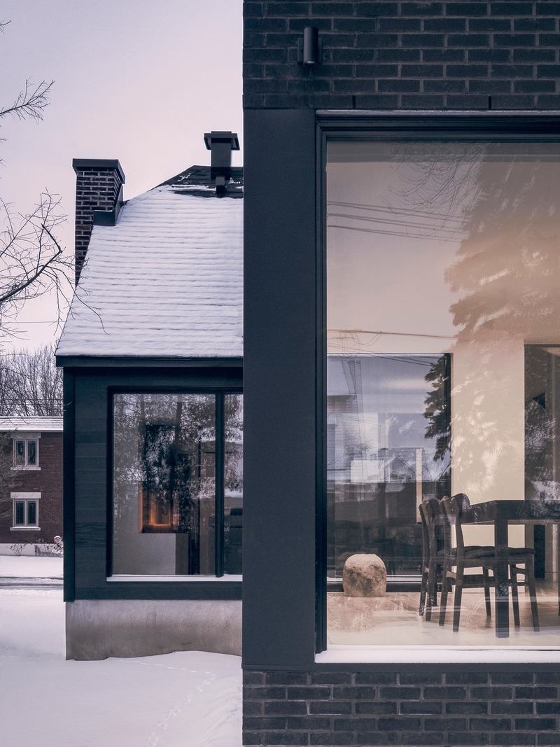 Press kit | 1075-06 - Press release | Maison Soeur - APPAREIL Architecture - Residential Architecture - Photo credit: Félix Michaud
