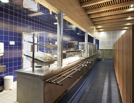 Dossier de presse | 1012-01 - Communiqué de presse | Groupe scolaire Lamoricière - archi5 - Design d’intérieur institutionnel - Crédit photo : Thomas Jorion