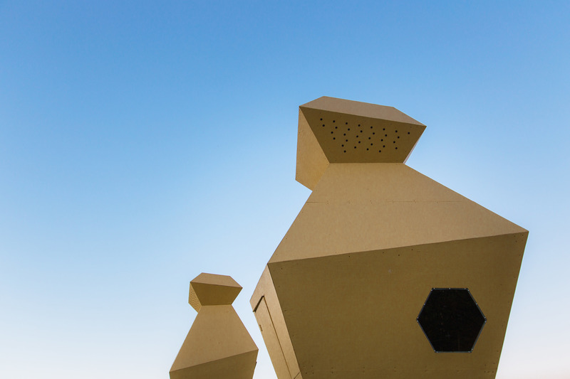 Dossier de presse | 1020-10 - Communiqué de presse | L’IRAC annonce les lauréats des Prix du cabinet d’architectes de la relève de l’année 2020 - L'Institut royal d'architecture du Canada - Concours - Sculptures en forme de ruche - Crédit photo : Tamzin Gillis, Dear Addie Photography