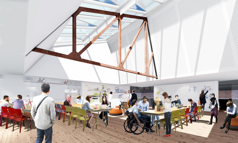 Dossier de presse | 1020-12 - Communiqué de presse | L’IRAC annonce le lauréat du Prix de l’architecte de la relève 2020 - L'Institut royal d'architecture du Canada - Concours - Evergreen, atelier collaboratif - Crédit photo : LGA