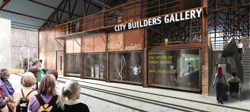 Dossier de presse | 1020-12 - Communiqué de presse | L’IRAC annonce le lauréat du Prix de l’architecte de la relève 2020 - L'Institut royal d'architecture du Canada - Concours - Evergreen, galerie du four - Crédit photo : LGA