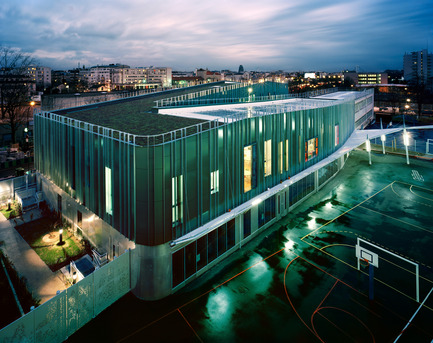 Dossier de presse | 1012-01 - Communiqué de presse | Groupe scolaire Lamoricière - archi5 - Design d’intérieur institutionnel - Crédit photo : Thomas Jorion