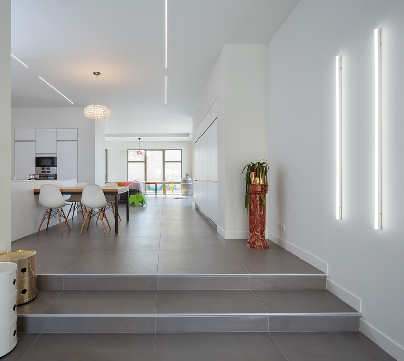 Press kit | 2926-02 - Press release | TRA house in a city center - (ma!ca) architecture - Residential Architecture - fluid living space<br> - Photo credit: Julien Kerdraon