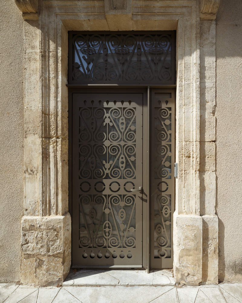Press kit | 2926-02 - Press release | TRA house in a city center - (ma!ca) architecture - Residential Architecture -  custom-made entrance door<br>  - Photo credit: Julien Kerdraon<br style="">