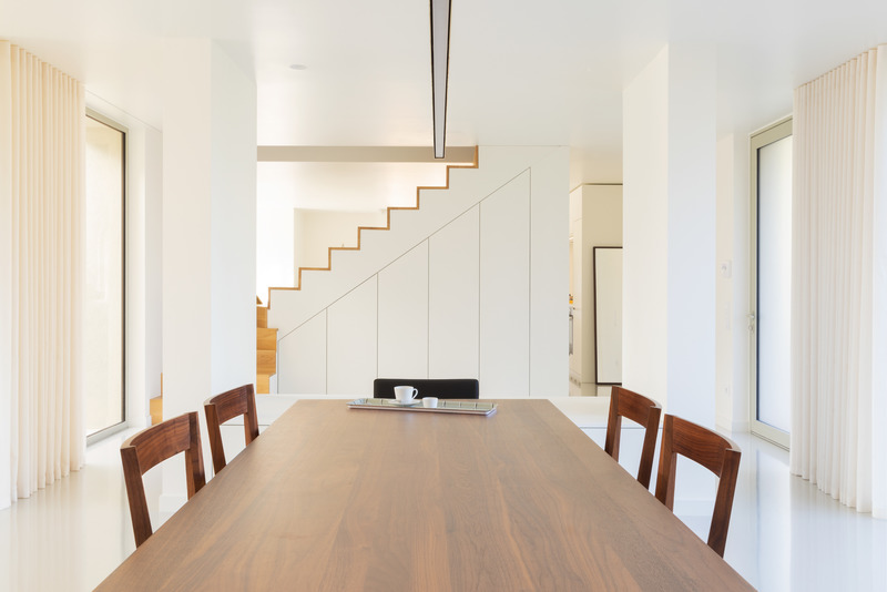 Press kit | 2926-03 - Press release | BON a house and two extensions - (ma!ca) architecture - Residential Architecture - minimalist space<br> - Photo credit: Aurélien Aumond