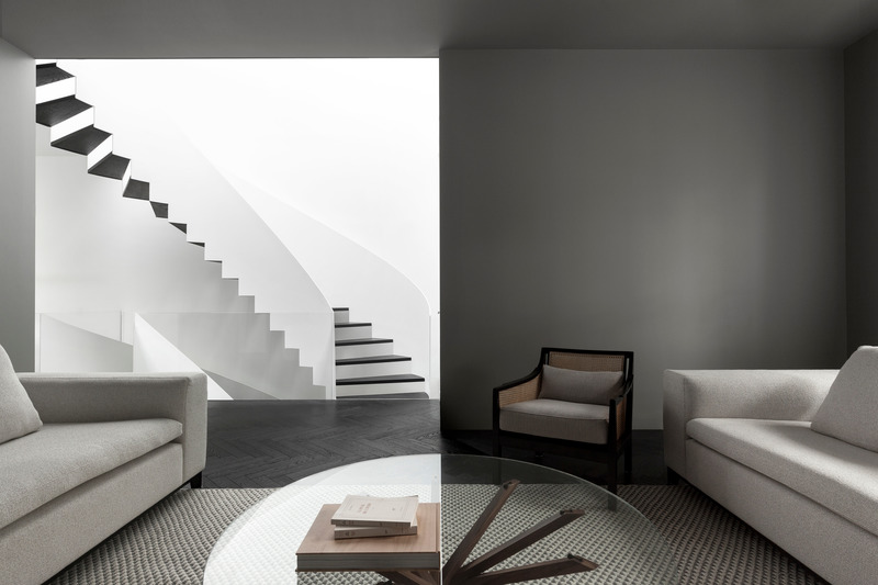 Press kit | 1113-07 - Press release | Maison du Parc - la SHED architecture - Residential Architecture - Living room - Photo credit: Crédit photo : Maxime Brouillet