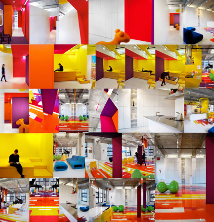 Dossier de presse | 1010-01 - Communiqué de presse | Couleurs prismatiques - Studio Jean Verville architectes - Design d’intérieur résidentiel - Crédit photo : Jean Verville architecte