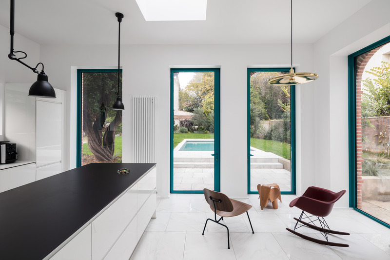 Press kit | 2926-04 - Press release | MON house & brick extension - (ma!ca) architecture - Residential Architecture - kitchen &amp; garden<br style=""> - Photo credit: Ivan Mathie