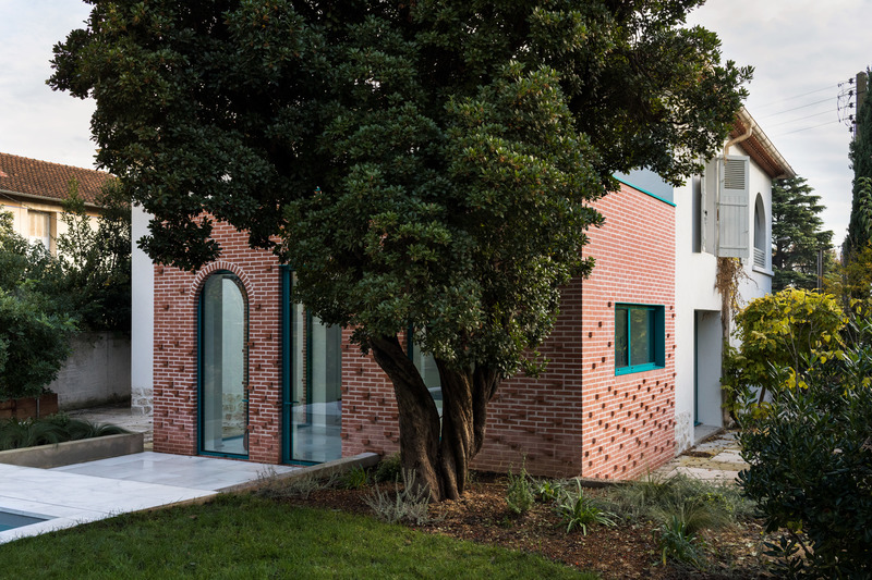 Press kit | 2926-04 - Press release | MON house & brick extension - (ma!ca) architecture - Residential Architecture - brickwork : vivid and playful pattern<br style=""> - Photo credit: Ivan Mathie
