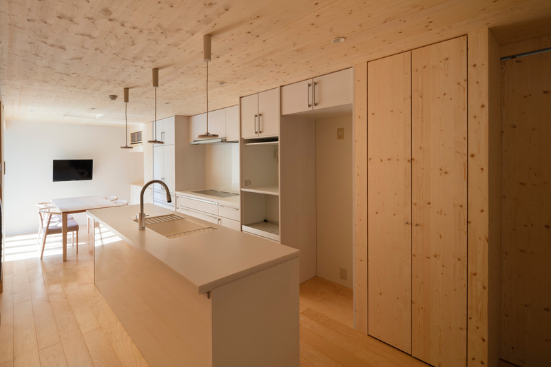 Press kit | 875-03 - Press release | Continuous Plate House 2.0 - Ryumei Fujiki + Yukiko Sato / F.A.D.S - Residential Architecture - Renovation of Kitchen Area-3 - Photo credit: Hiroshi Ueda