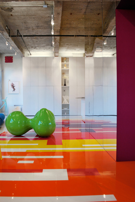 Dossier de presse | 1010-01 - Communiqué de presse | Couleurs prismatiques - Studio Jean Verville architectes - Design d’intérieur résidentiel - Crédit photo : Jean Verville architecte