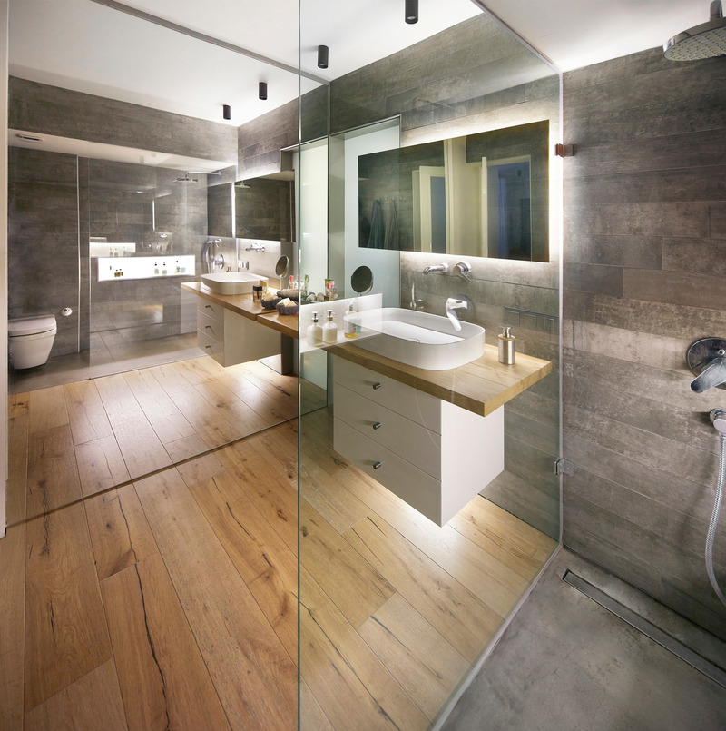 Dossier de presse | 4641-01 - Communiqué de presse | Studio Loft: A unique remodeling project with a gained triple function - Yerce Architecture & ZAAS - Design d’intérieur résidentiel - Master bathroom_Private Living Area - Crédit photo : Emin Emrah Yerce