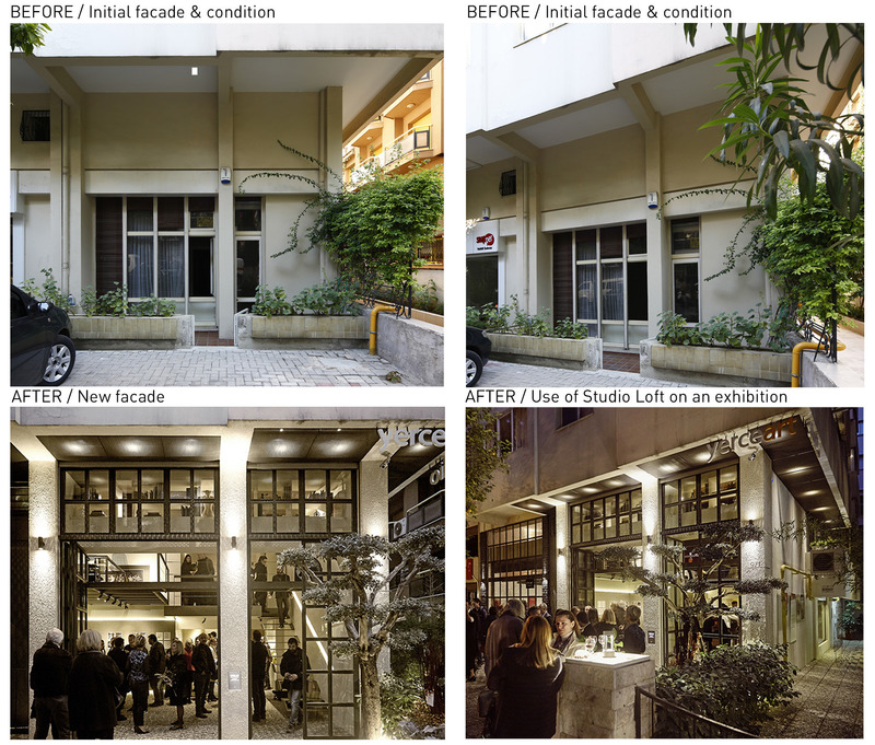 Dossier de presse | 4641-01 - Communiqué de presse | Studio Loft: A unique remodeling project with a gained triple function - Yerce Architecture & ZAAS - Design d’intérieur résidentiel - Before - After #1 - Crédit photo : Emin Emrah Yerce