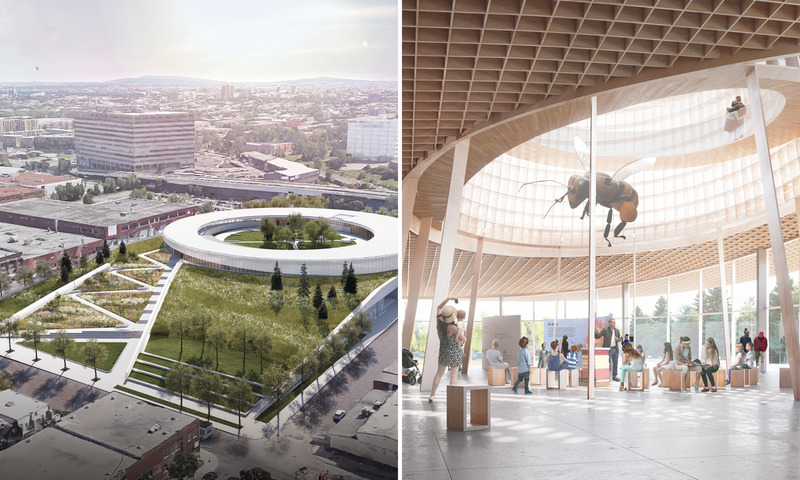 Press kit | 809-30 - Press release | Meet the Finalists of the 2020 AZ Awards - AZURE - Competition - <p><b>Unbuilt Buildings</b></p><p style=""><br style=""></p><p><b>Lemay:</b> Bellechasse Transport Centre</p><p><br></p><p><b>Moriyama &amp; Teshima Architects:</b> Honey Bee Research Centre</p><p> </p> - Photo credit: AZURE