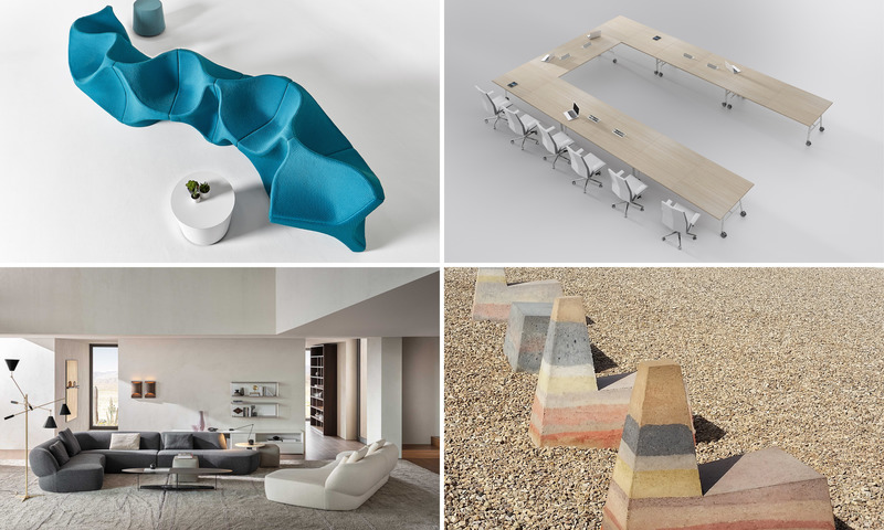 Press kit | 809-30 - Press release | Meet the Finalists of the 2020 AZ Awards - AZURE - Competition - <p><b>Furniture Design</b></p><p style=""><br style=""></p><p><b>Nienkamper:</b> Heartbeat by Karim Rashid</p><p><br></p><p><b>IBEBI:</b> Tam Tam in collaboration with Studio Arter&amp;Citton</p><p><br></p><p><b>Molteni &amp; C: </b>Surf Sofa by Yabu Pushelberg</p><p><br></p><p><b>Eric Haskins Design:</b> Rammed Earth Chair</p><p> </p> - Photo credit: AZURE
