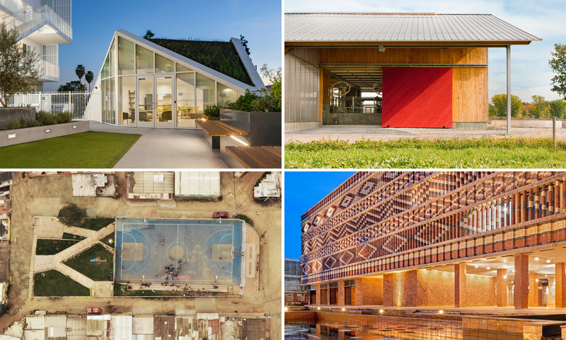 Press kit | 809-30 - Press release | Meet the Finalists of the 2020 AZ Awards - AZURE - Competition - <p><b>Social Good</b></p><p style=""><br style=""></p><p><b>Lorcan O’Herlihy Architects: </b>MLK1101 Supportive Housing, Los Angeles, U.S.</p><p><br></p><p><b>La SHED Architecture:</b> A Modern Barn, Saint-Jean-sur-Richelieu, Québec, Canada</p><p><br></p><p><b>Whiteknee:</b> Zig Zag Park, Bogota, Colombia</p><p><b><br></b></p><p><b>Studio Lotus:</b> Krushi Bhawan, Bhubaneshwar, Odisha</p><p> </p> - Photo credit: AZURE