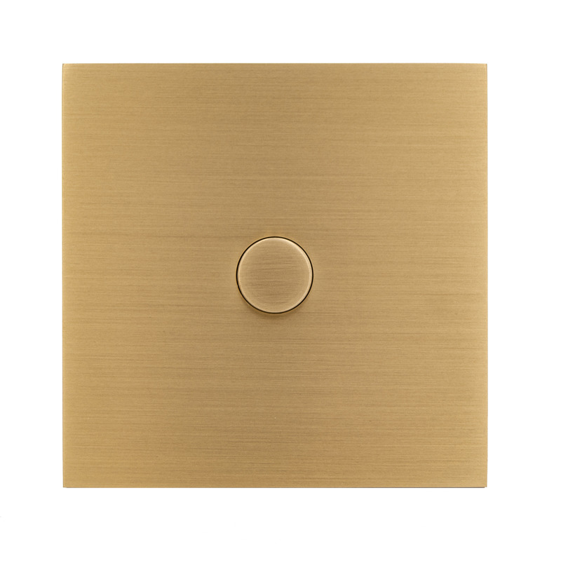 Press kit | 2630-06 - Press release | The MELJAC Damier collection makes a bold geometric statement - MELJAC - Lighting Design - <p class="">Brass, 80 x 80 x 3mm</p>  <p class="">Light Bronze finish</p> - Photo credit: MELJAC