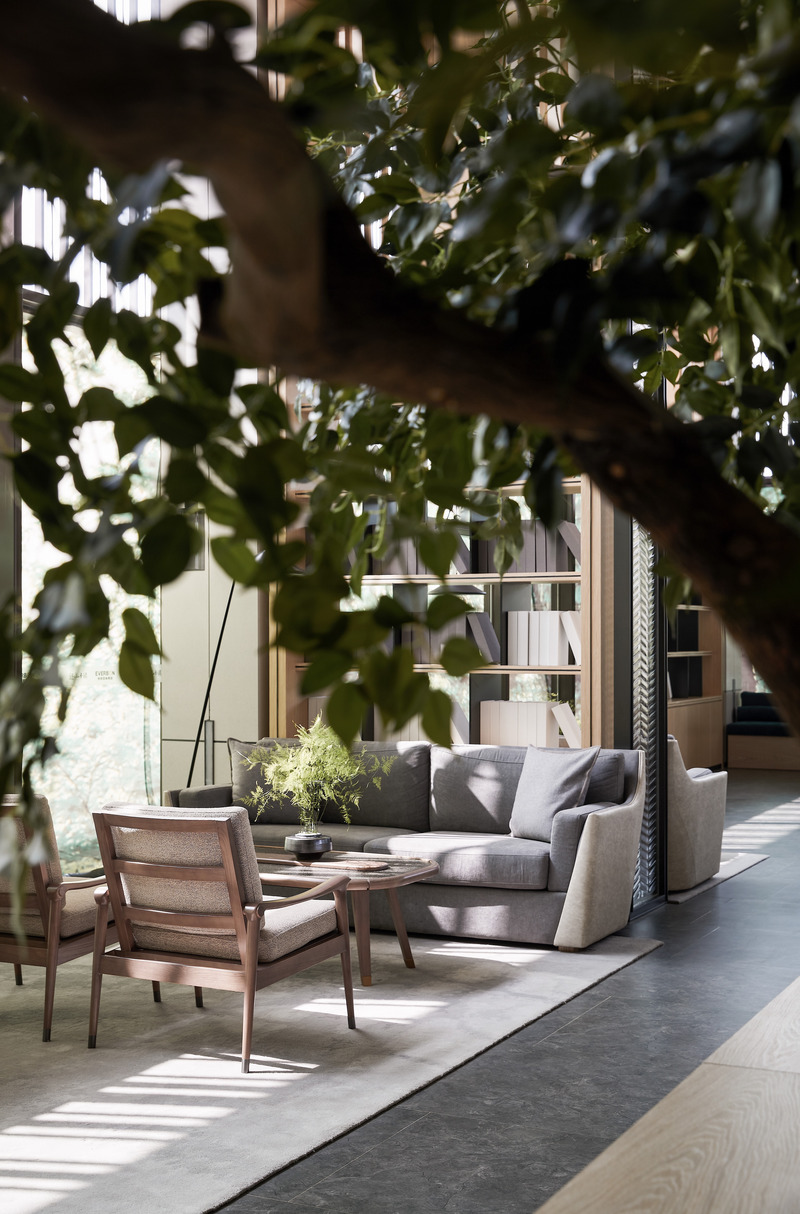 Press kit | 3768-01 - Press release | Yueshan Mansion, Serene Existence in Urban Forest - H DESIGN & EVERBON GROUP - Real Estate - Make the city space and the forest feeling approach and merge quietly - Photo credit: <p class="">Xiahou Quansheng</p>
