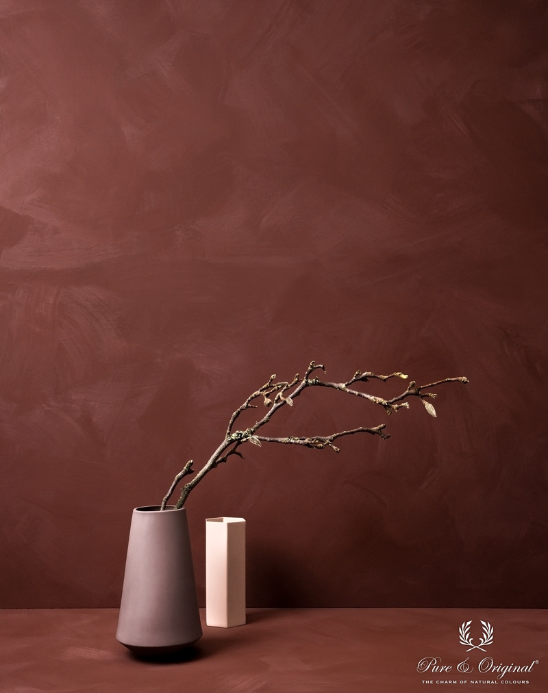 Press kit | 798-10 - Press release | Pure & Original at Ramacieri Soligo - Ramacieri Soligo - Product - Fresco - Cardinal Red - Photo credit: Pure &amp; Original