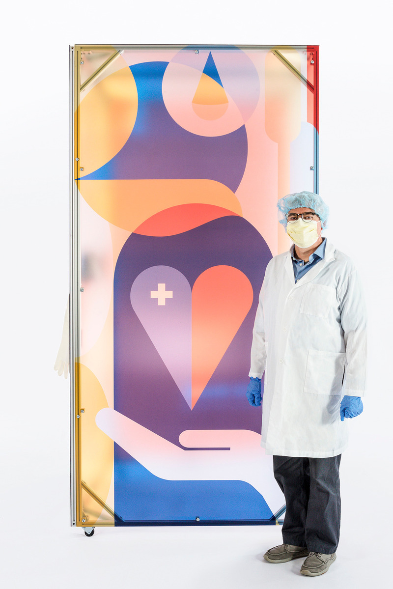 Press kit | 1456-12 - Press release | CannonDesign Unveils COVID Shield - CannonDesign - Product - Photo credit: Laura Peters / CannonDesign